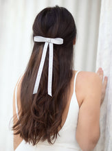 Load image into Gallery viewer, Octavia Pearl Bow Barrette
