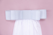Load image into Gallery viewer, Anna Blair Bow Veil in Powder Blue
