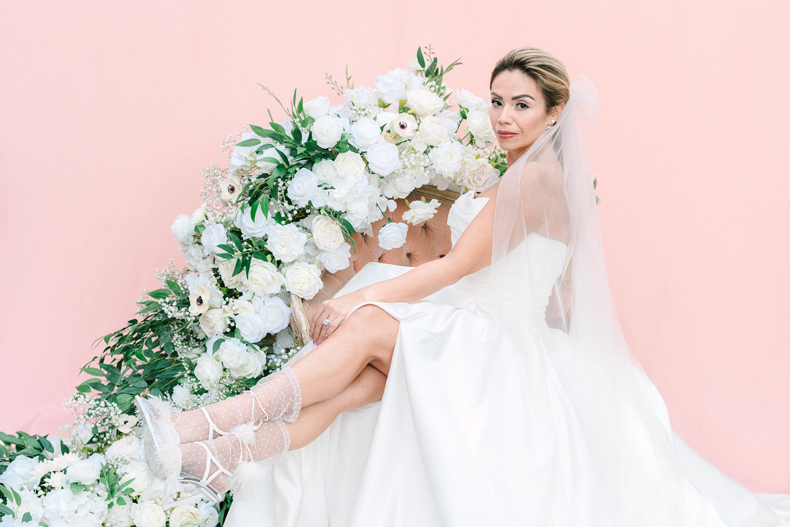 Becky Bridal Socks