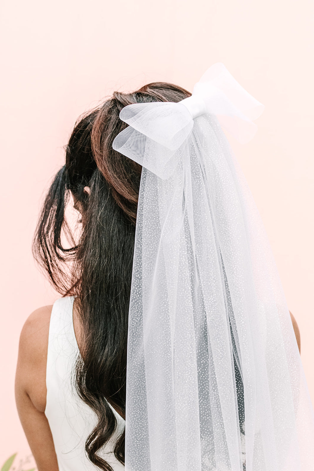 Annaliese Bow Veil - Elbow Length