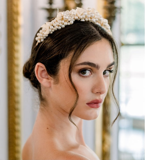 Camelia Hair Crown
