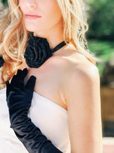 Load image into Gallery viewer, Amour Lace Rose Sash
