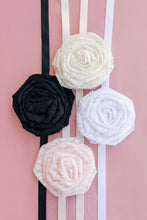 Load image into Gallery viewer, Amour Lace Rose Sash
