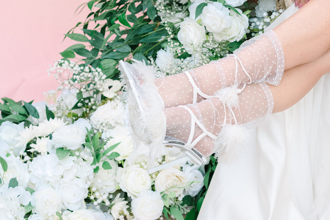 Becky Bridal Socks