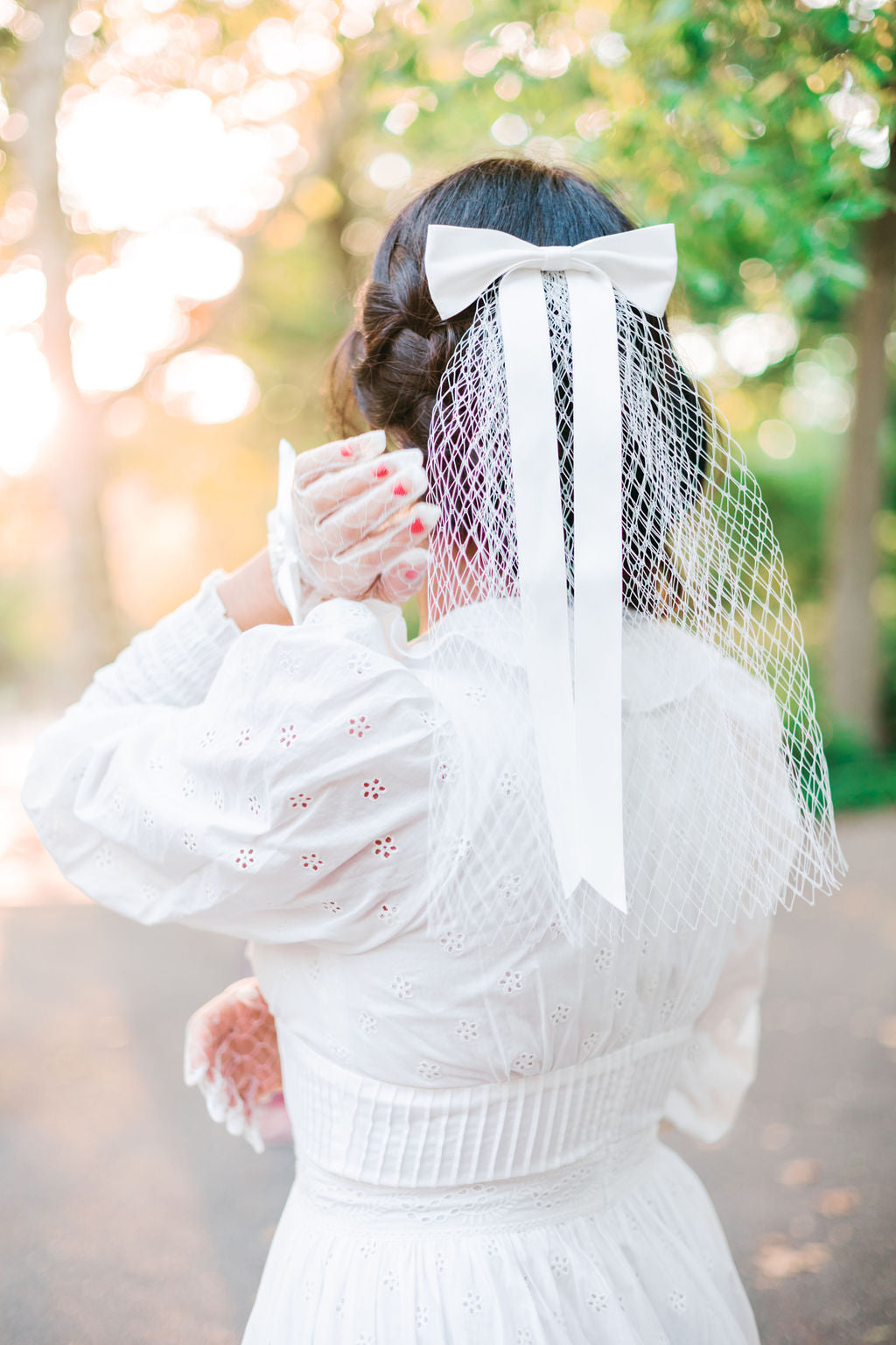 Whistledown Bow Veil